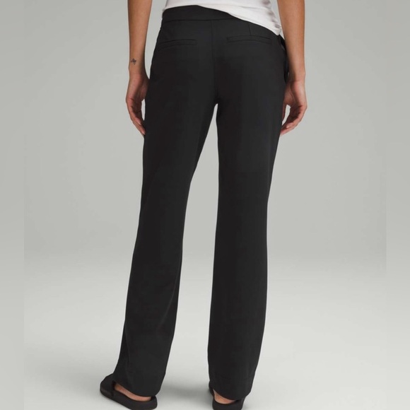 Lululemon Luxtreme Mid-Rise Straight-Leg Trouser Black
size M Women’s - Picture 3 of 10